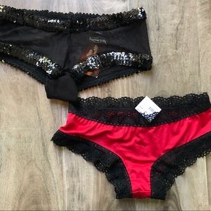 Fredericks of Hollywood Panties set NWT